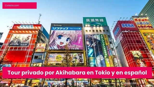 Tour privado por Akihabara en Tokio y en español - Image 1