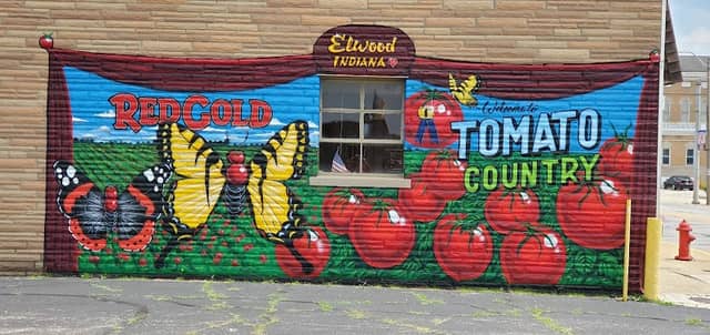 Red Gold Mural - Image 2