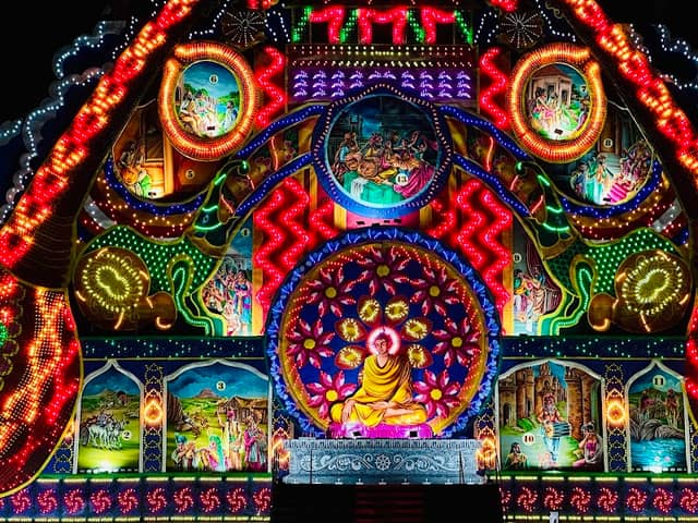 පානදුර වෙසක් තොරණ - Panadura Vesak Thorana - Image 3