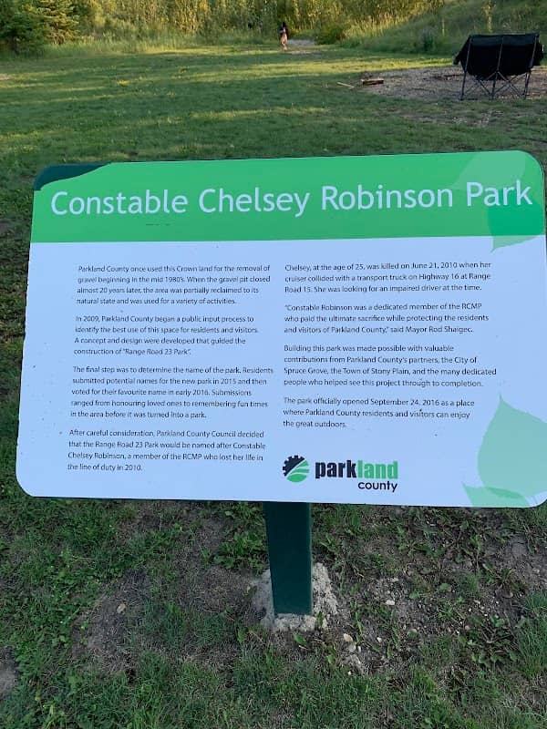 Constable Chelsey Robinson Day Use Park - Image 1