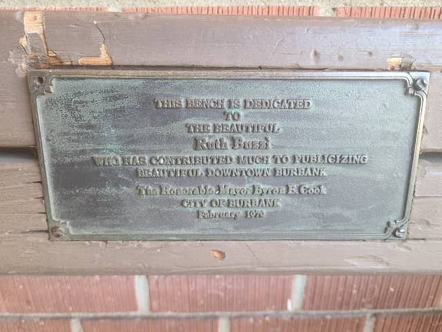 Ruth Buzzi Bench - Image 1