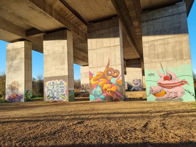 Graffitis Fal Törökbálint - Image 2