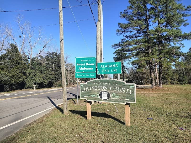 Alabama Welcome Sign - Image 1