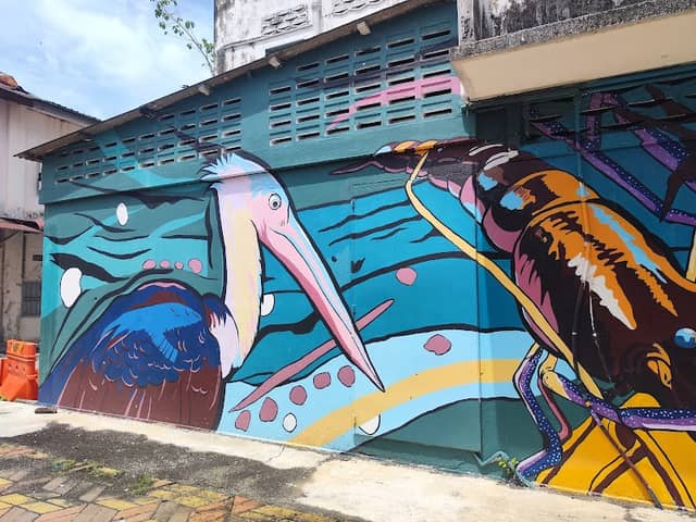 Teluk Intan street mural art - Image 1