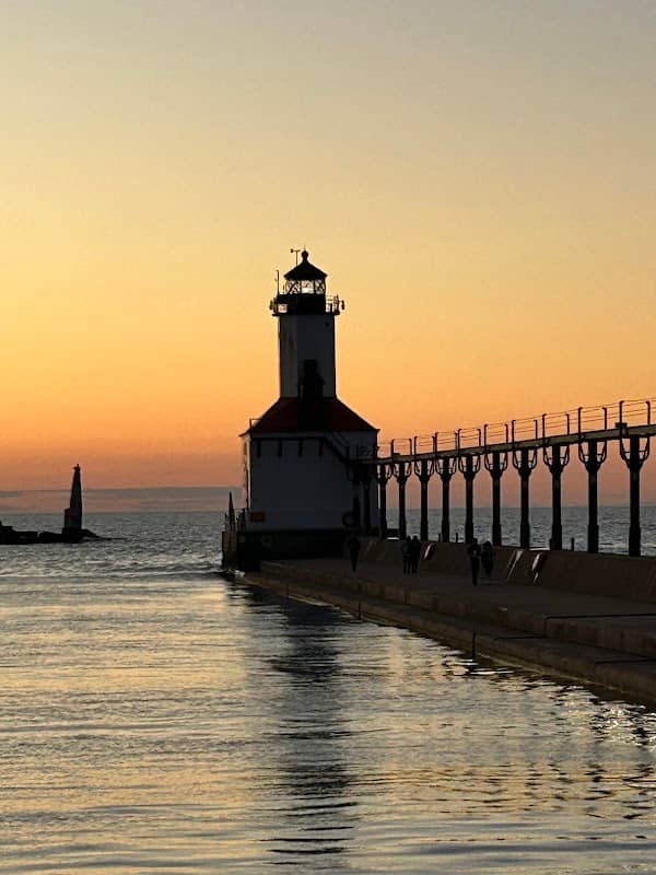 Michigan City East Pierhead Lighthouse - Image 1