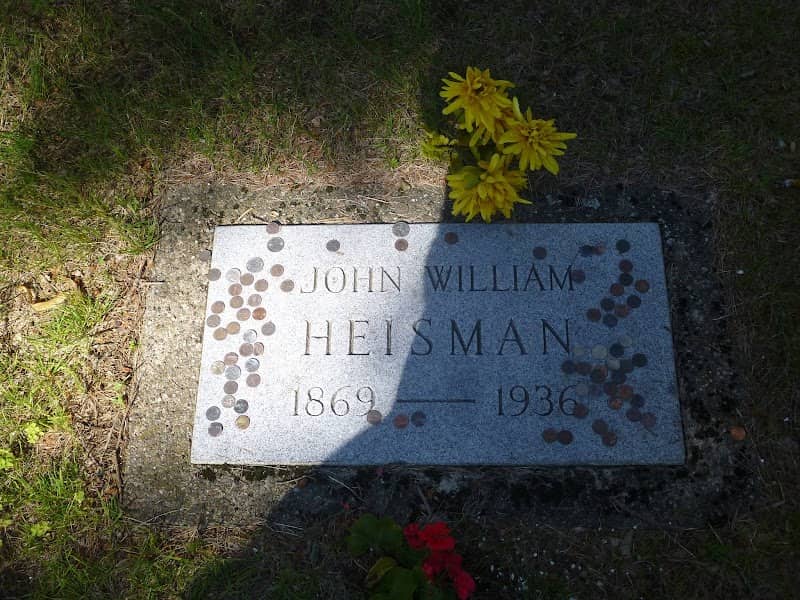John Heisman's Grave of Heisman Trophy - Image 1