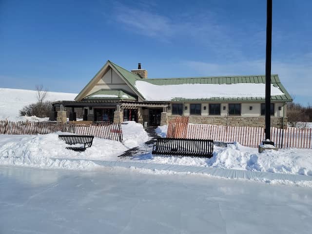 Reservoir State Park Winter Pavilion - Image 1