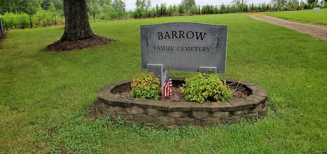 Barrow Family Cemetery - Image 1