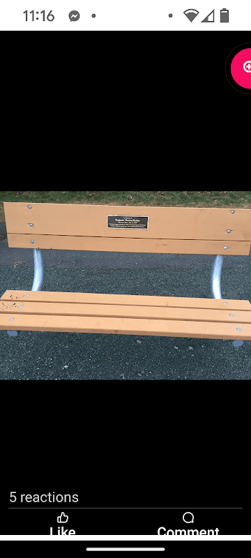 Benjamin's Memorial Bench - Image 1