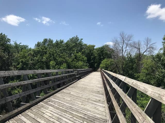 Bike trail bridge - Image 1