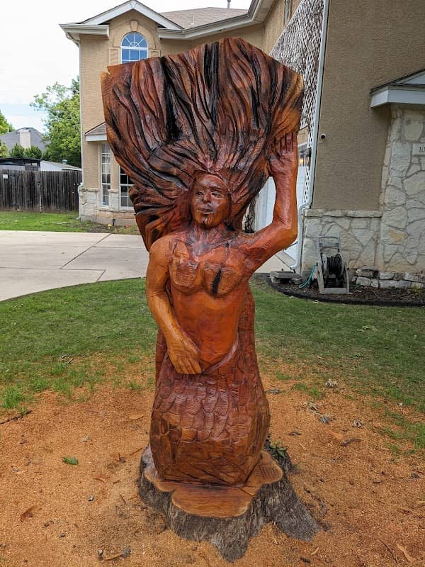 Wooden Statue - Image 1