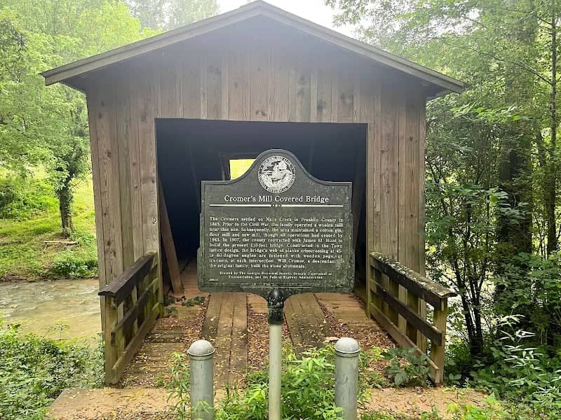 Historic Cromer's Mill Covered Bridge - Image 3