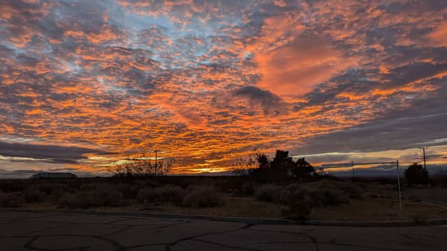 Mojave Desert Sunset Overlook - Image 1
