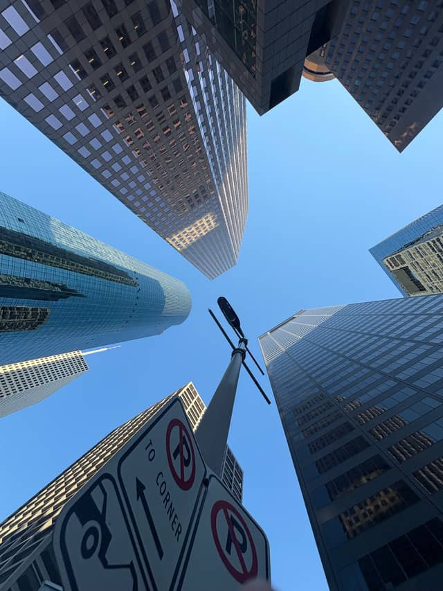 Downtown Houston Skyscraper Canyon - Image 1