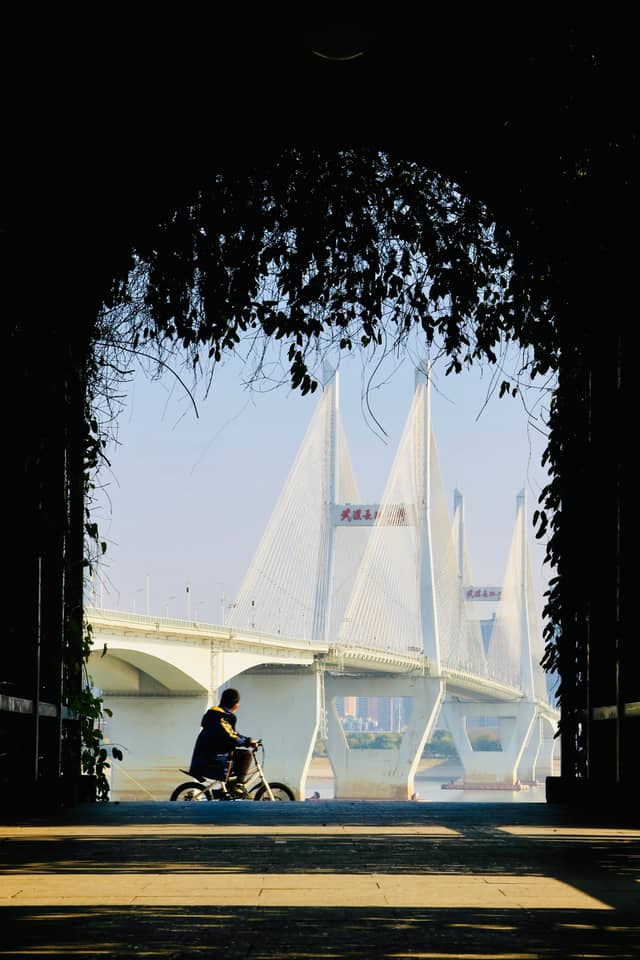 Wuhan Yangtze River Second Bridge Archway View - Image 1