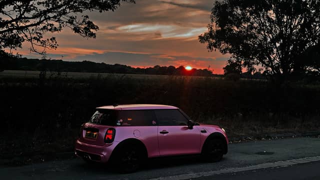 Cheshire Country Lane Sunset - Image 1