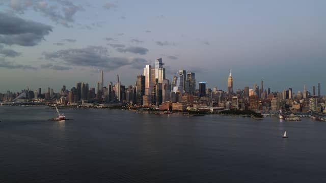 Jersey City Waterfront Skyline View - Image 1