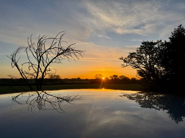 Corfe Mullen Countryside Sunset - Image 1