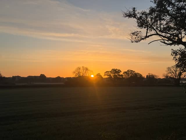 Corfe Mullen Countryside Sunset - Image 1