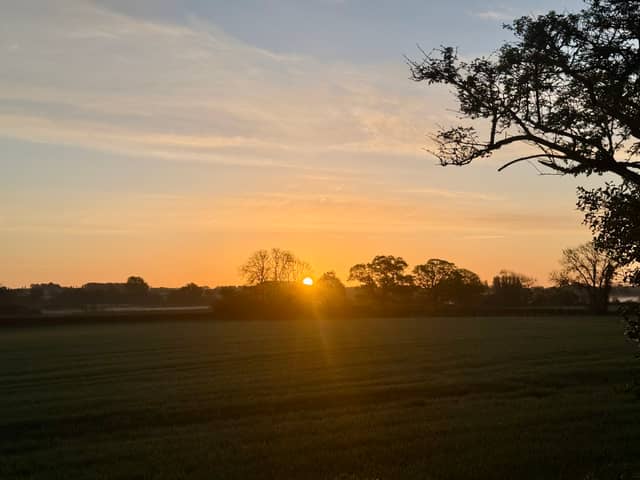 Corfe Mullen Countryside Sunset - Image 1