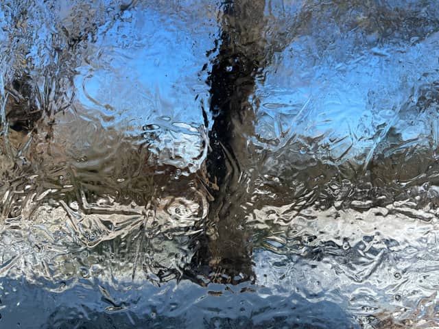 Frosted Window Abstract - Image 1