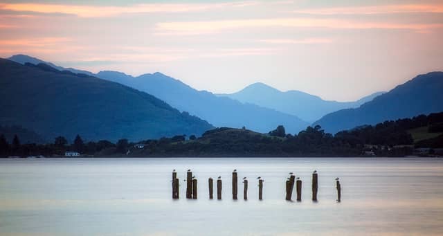 Loch Lomond Pier Pilings - Image 1