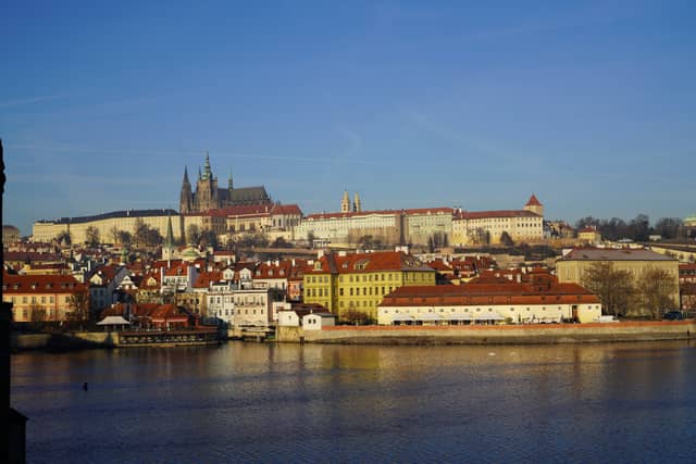 Prague Castle from Kampa Island - Image 1