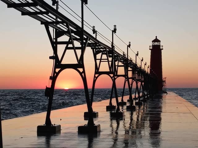 Grand Haven South Pierhead Lighthouse - Image 1