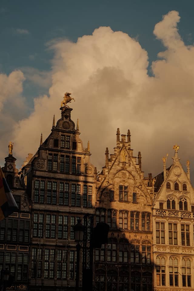 Antwerp Grote Markt Guildhalls - Image 1