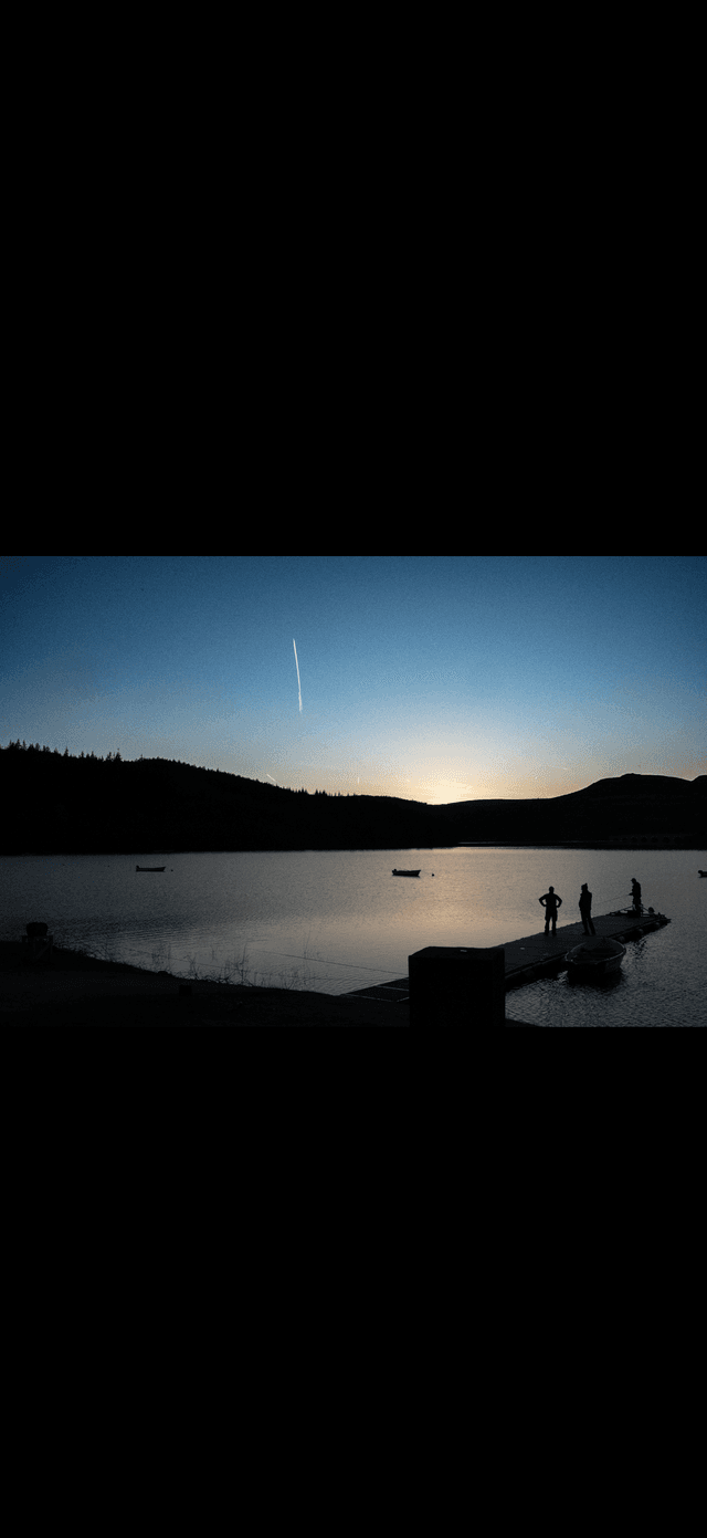 Tranquil Lake Pier - Image 1
