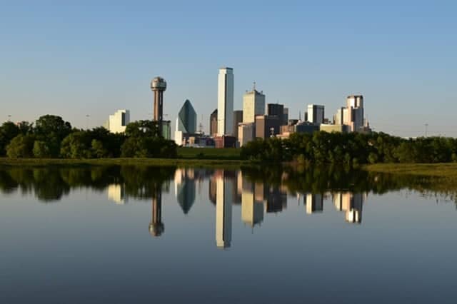 Dallas Skyline from Trinity River - Image 1
