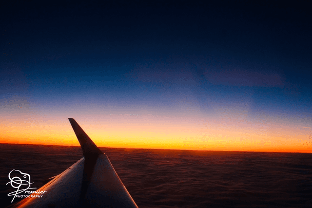 Atlanta In-Flight Sunset - Image 1