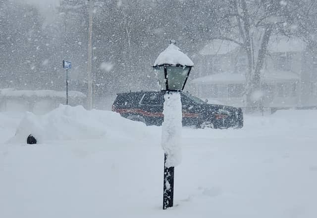 Seekonk Winter Streetscape - Image 1