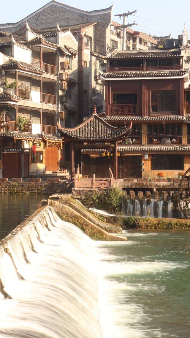 Fenghuang Ancient Town Waterwheel - Image 1