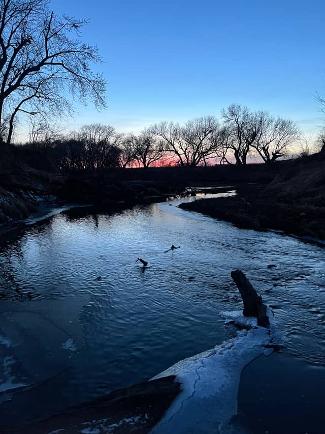 Big Blue River Creek Bend - Image 1