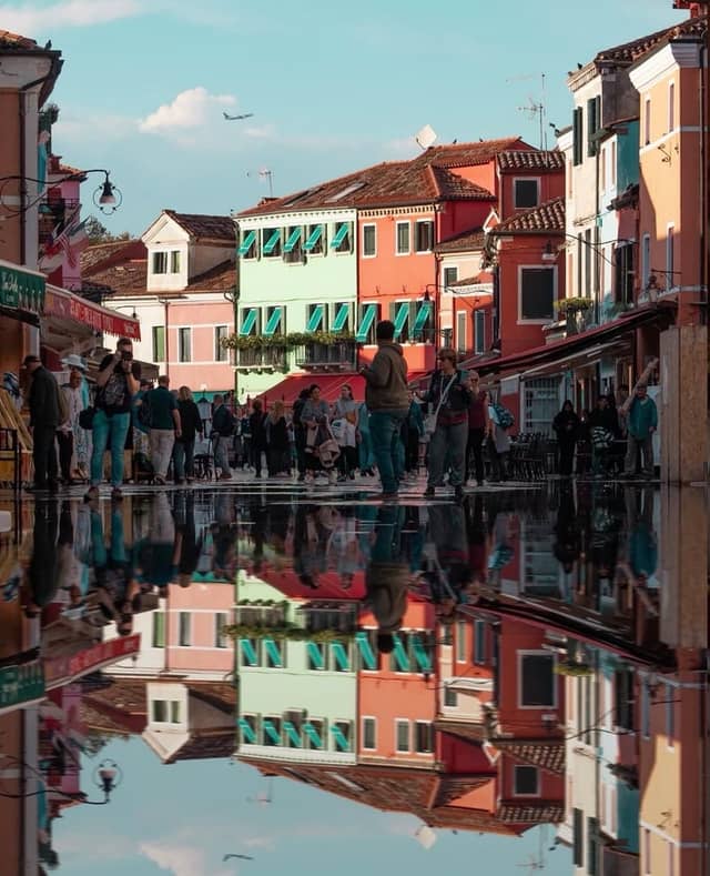 Burano Island Colorful Houses - Image 1