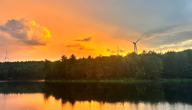 Windsor Sunset Pond - Image 1