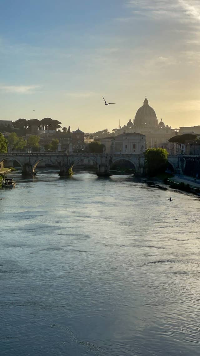 St. Peter's Basilica from Ponte Umberto I - Image 1