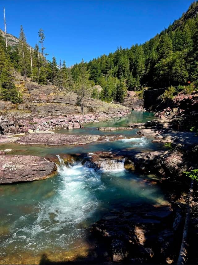 McDonald Creek Cascades - Image 1