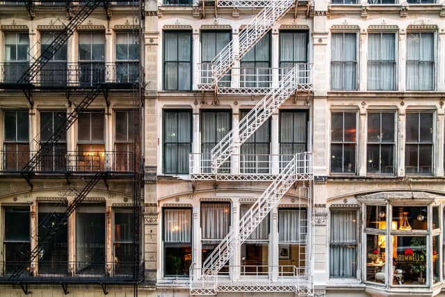 Historic 4th Street Fire Escapes - Image 1