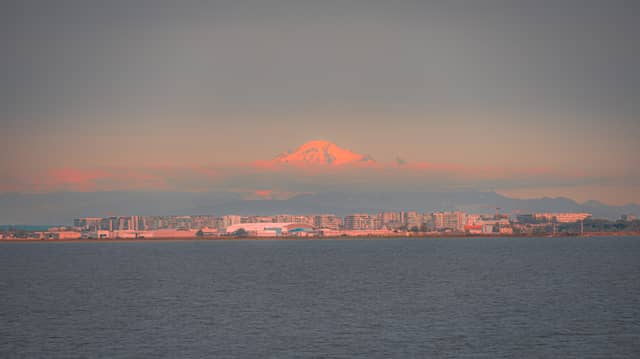 Mount Baker View from YVR South - Image 1