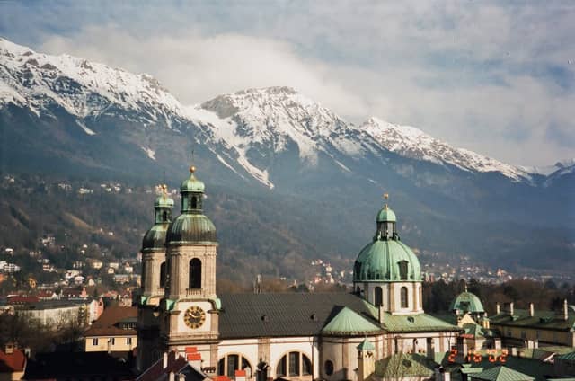 Innsbruck Cathedral and Nordkette View - Image 1