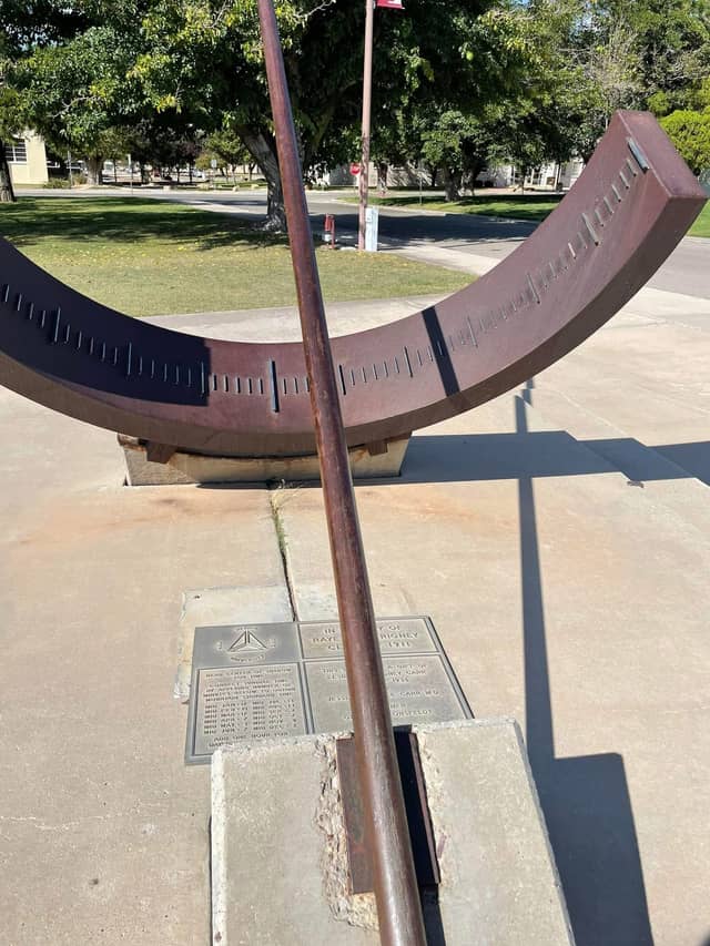 NMSU Frenger Mall Sundial - Image 1