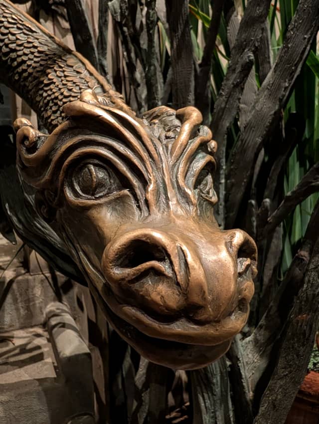 Bronze Dragon Sculpture - Image 1