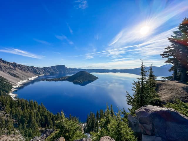 Crater Lake Rim View - Image 1