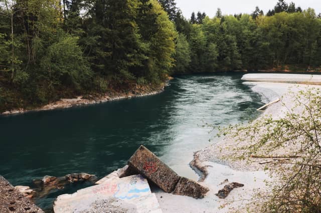Cowlitz River Bend - Image 1
