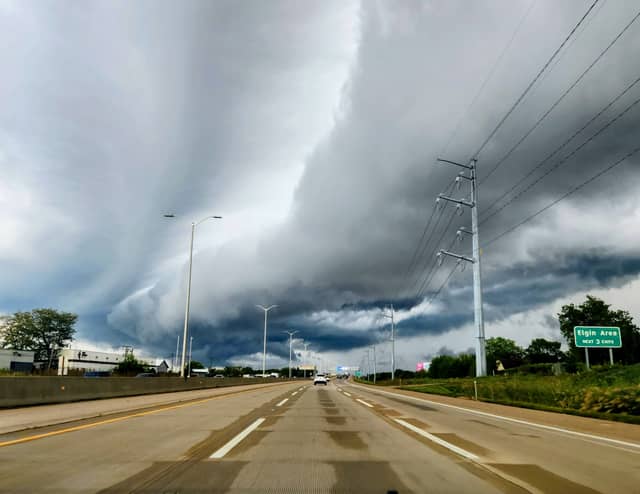 Illinois Highway 47 Storm Overlook - Image 1