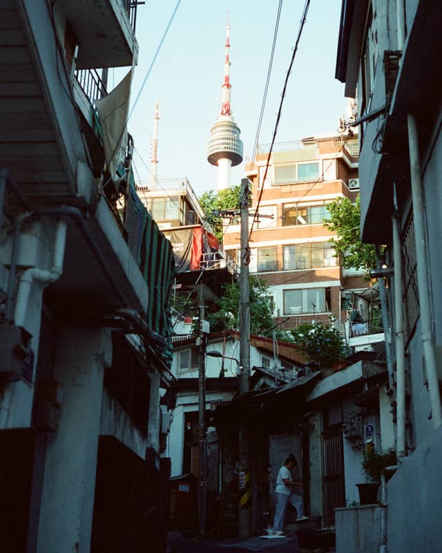 N Seoul Tower from Huam-dong Alley - Image 1