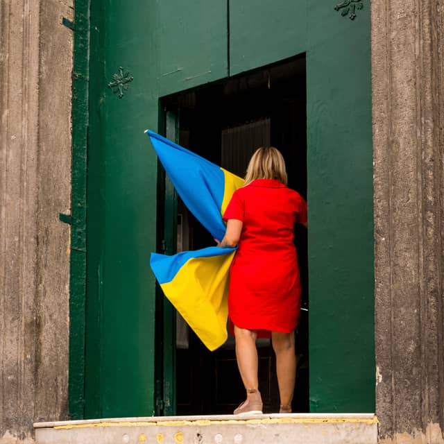 Historic Green Doorway of Naples - Image 1