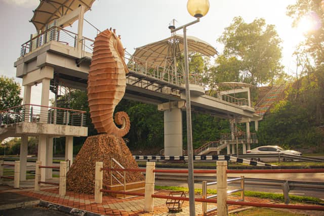 Miri Seahorse Statue - Image 1